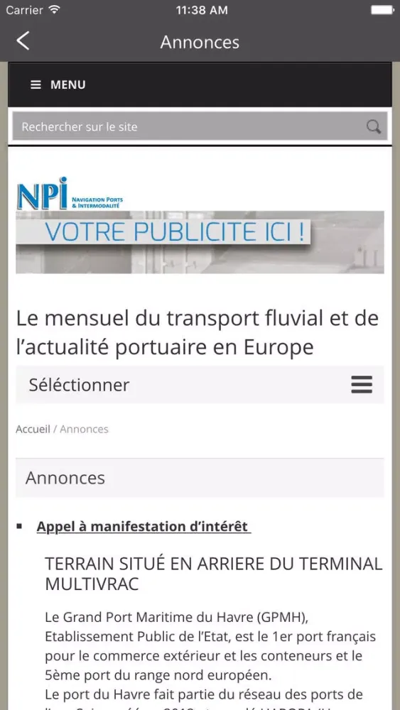 Скриншоты NPI magazine